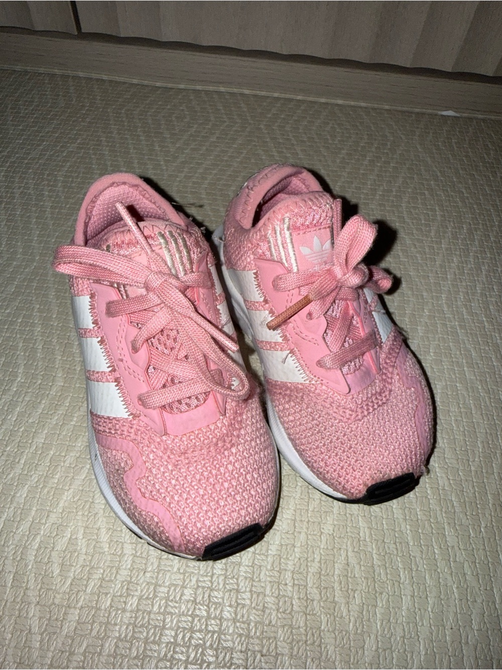 (GS) adidas Swift Run X J 'Light Pink' - Size 6 1/2 Toddler
